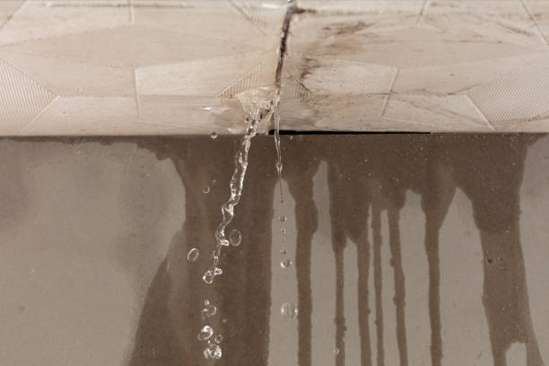 Professional Flood Damage Cleanup technician working in Alliance, NC